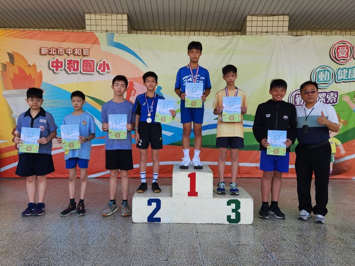 6年級跳高男子組