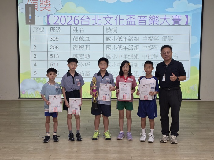 2026台北文化盃音樂大賽