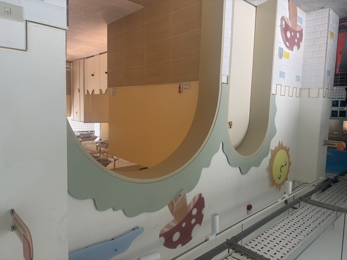 幼兒園廁所美化入口