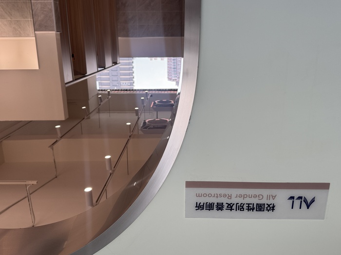 新北市學校性別友善廁所門牌