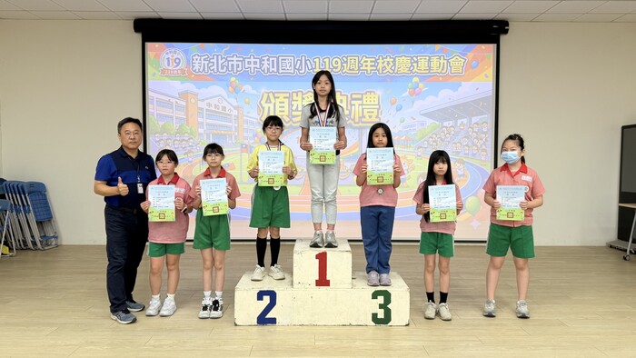 四年級立定跳遠_女子組